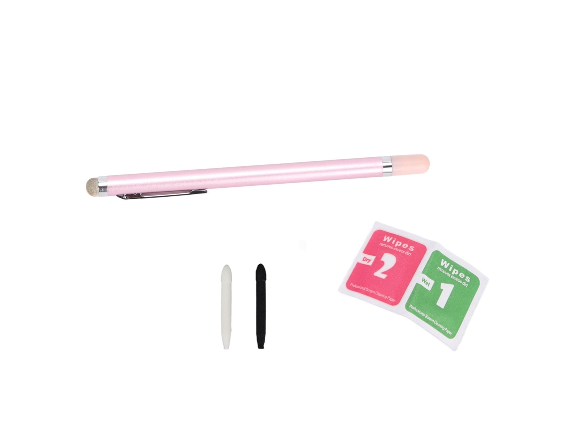 Caneta Estilo Com Ponta De Fibra Suave E Resistente Para Tela Tática Universal Celular Tablet Rosa