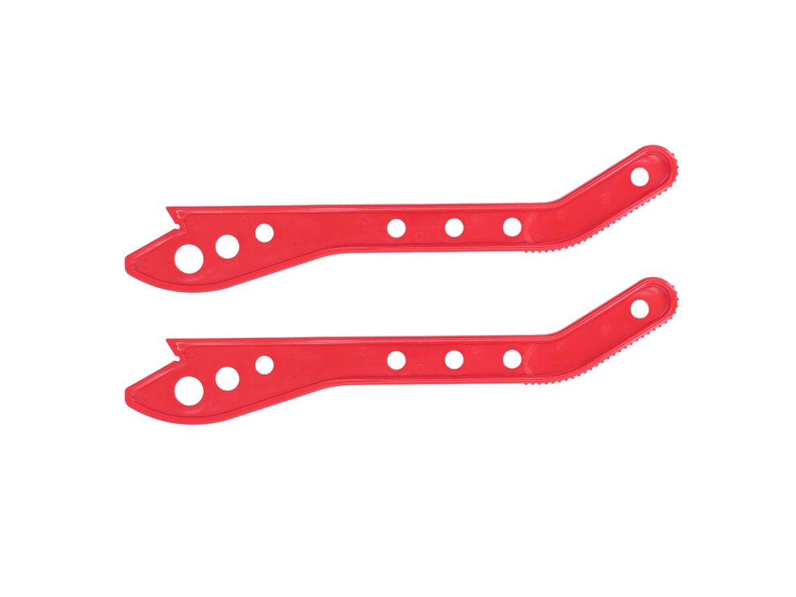 2 Peças De Alavanca De Empuje Ergonômica De Plástico Vermelho Para Serra De Mesa, Ferramenta De Segurança Para Carpintaria