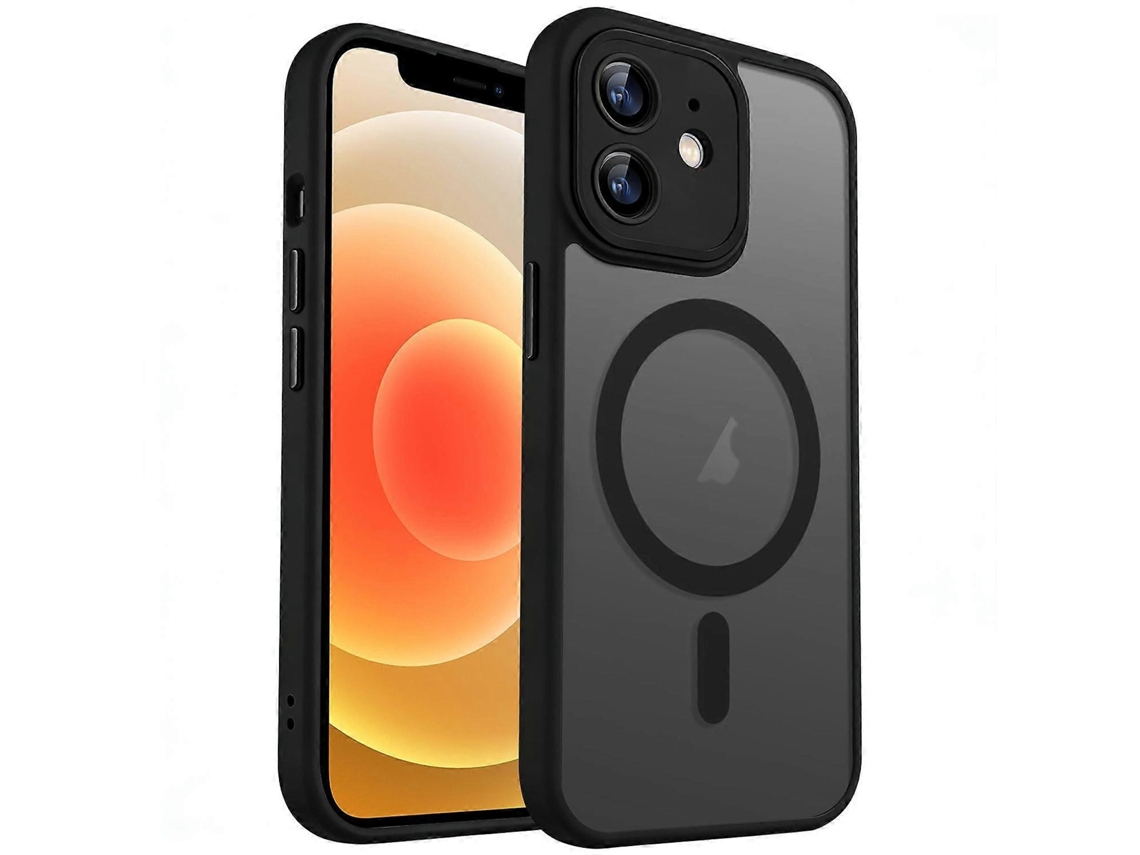 Capa Magnética Fosca Xdfind Skin Feel Com Película Para Lente Para Iphone 12 Pro Max