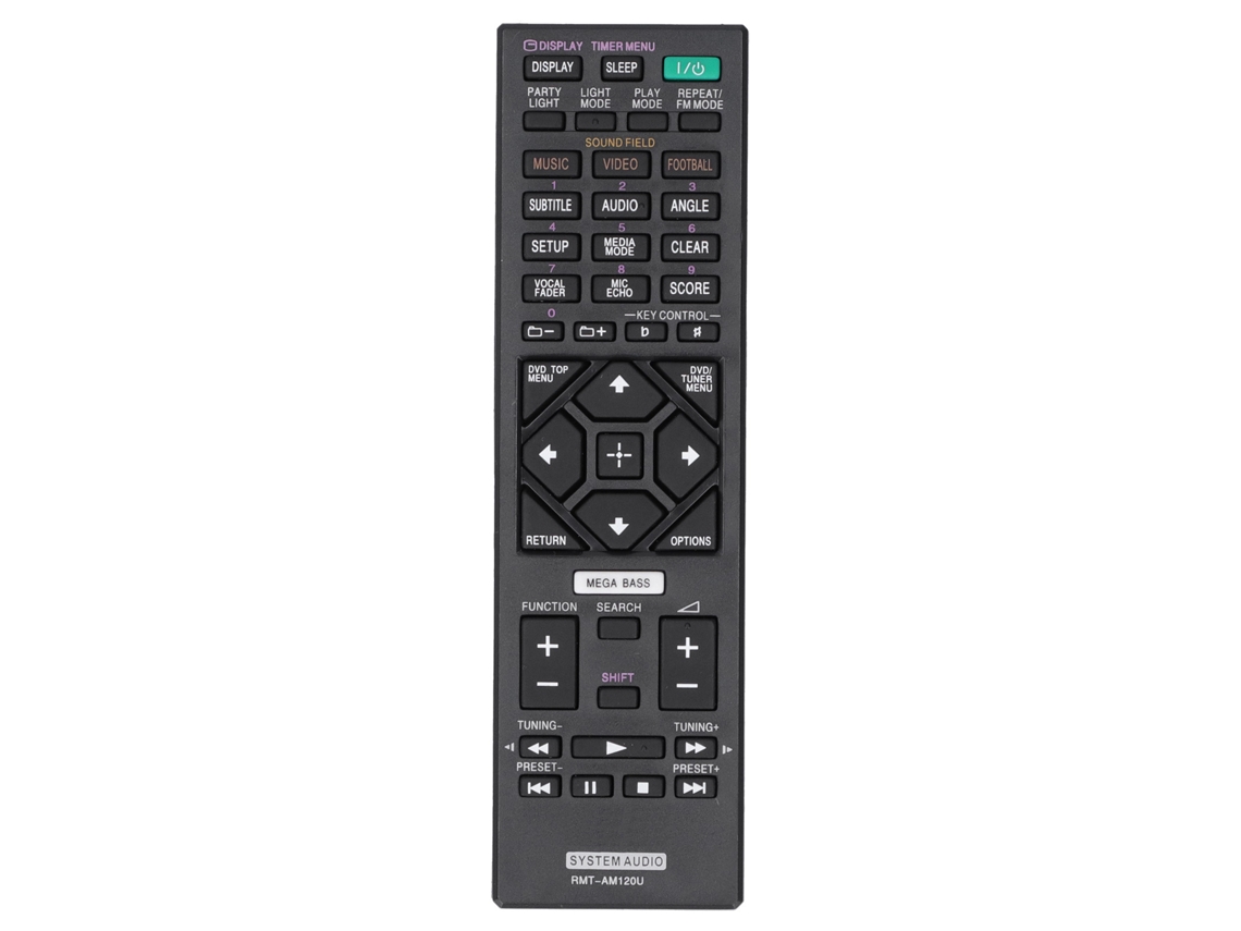 Mali controle Remoto Rmt am120u para Sistema Sony | S/MARCA