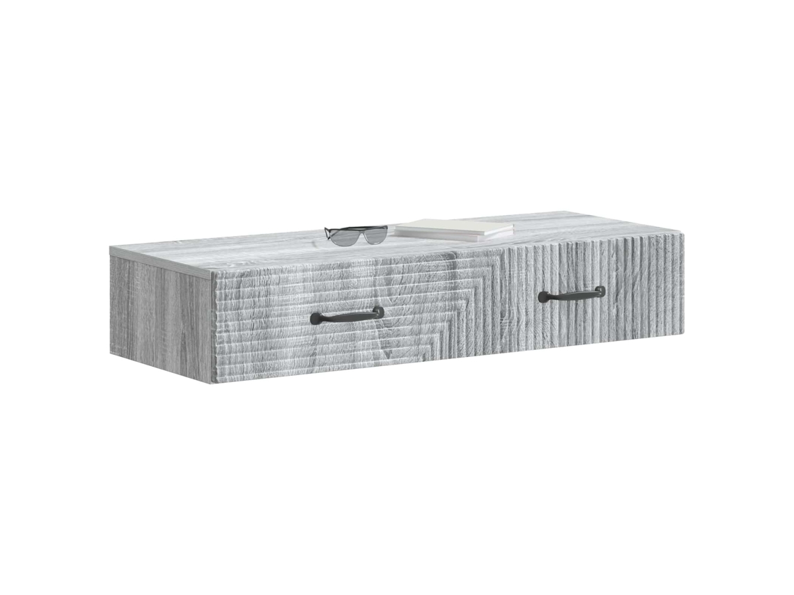 Mesa Lateral de Parede Sonoma Cinzento 87,5x34,5x17cm MAISON EXCLUSIVE