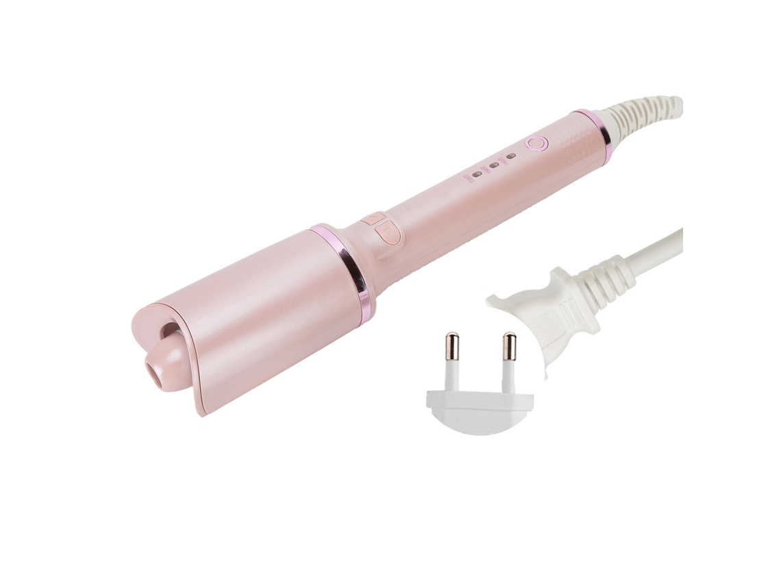 2026 rodillo de Rizo Automático Profesional de Pelo Eléctrico Rotatorio Rosa Con Plug Eu 110 240v