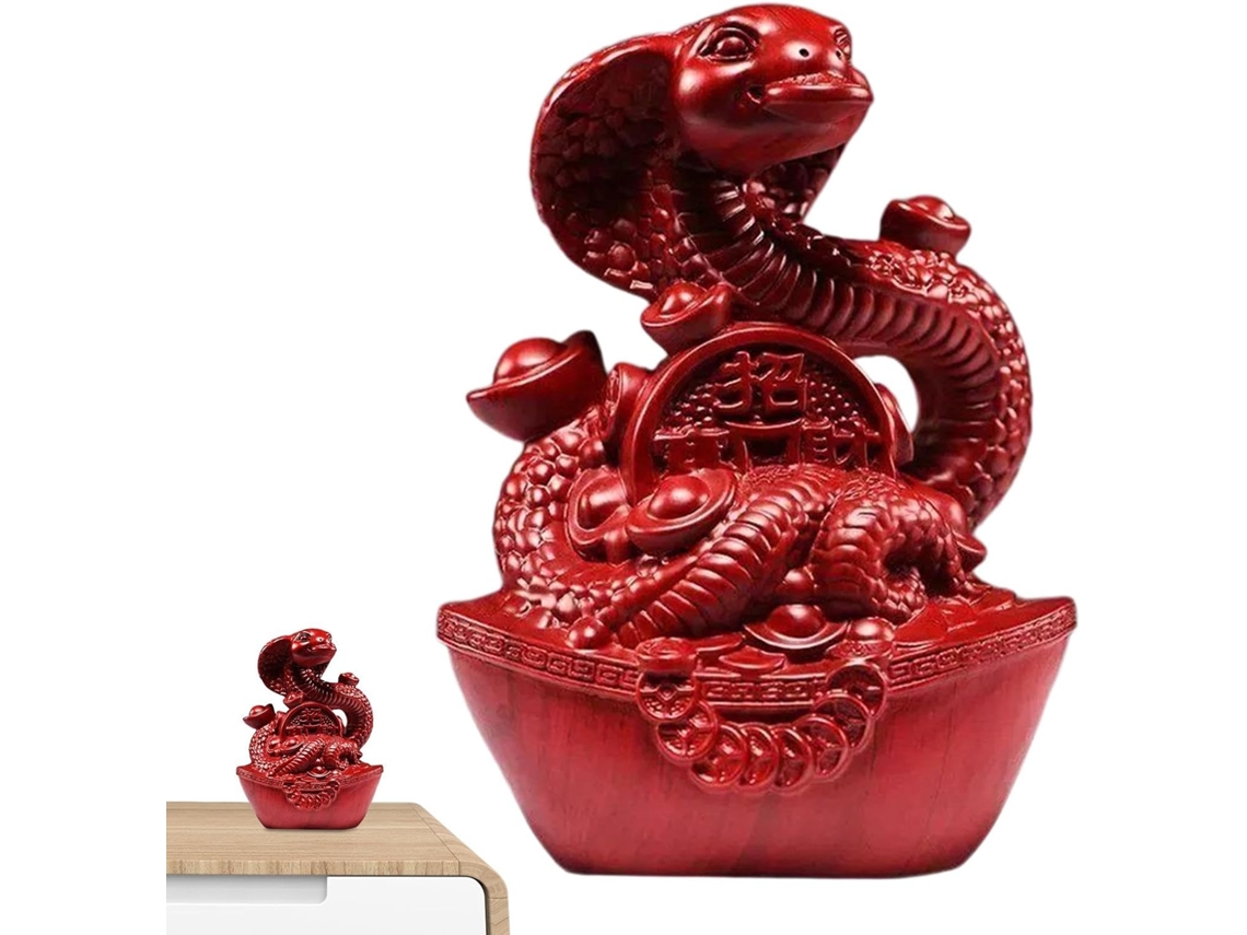 Estátua Da Serpente, Estatueta De Serpente Para O Ano Novo Chinês | Estatueta De Serpente Tradiciona Gokoco