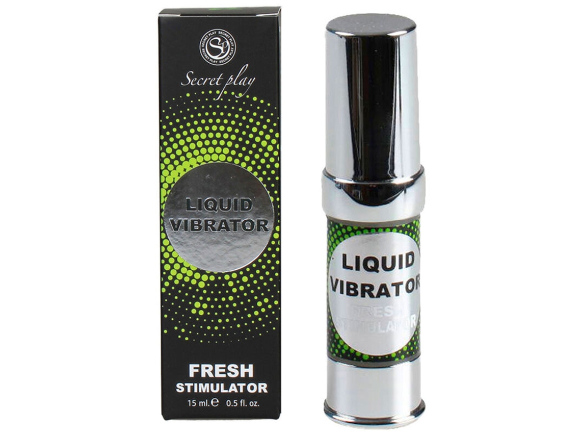 Vibrador Líquido Retardante Estimulante Fresco 15ml - Secretplay Cosmetic