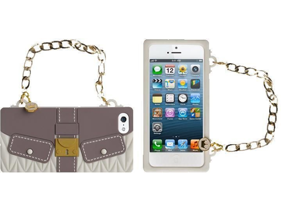 Capa iPhone 5, 5s, SE MAIWORLD Clochet Castanho