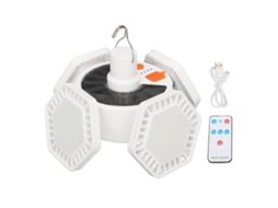 2026 lâmpada Solar de Camping 4 Leaf Led Luz de Emergência Ao Ar Livre com Carregamento Móvel