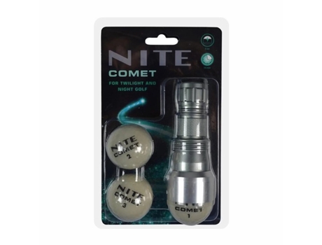 Conjunto de 3 Bolas de Golfe com Lanterna Ultra-Violeta LEGEND Comet TU