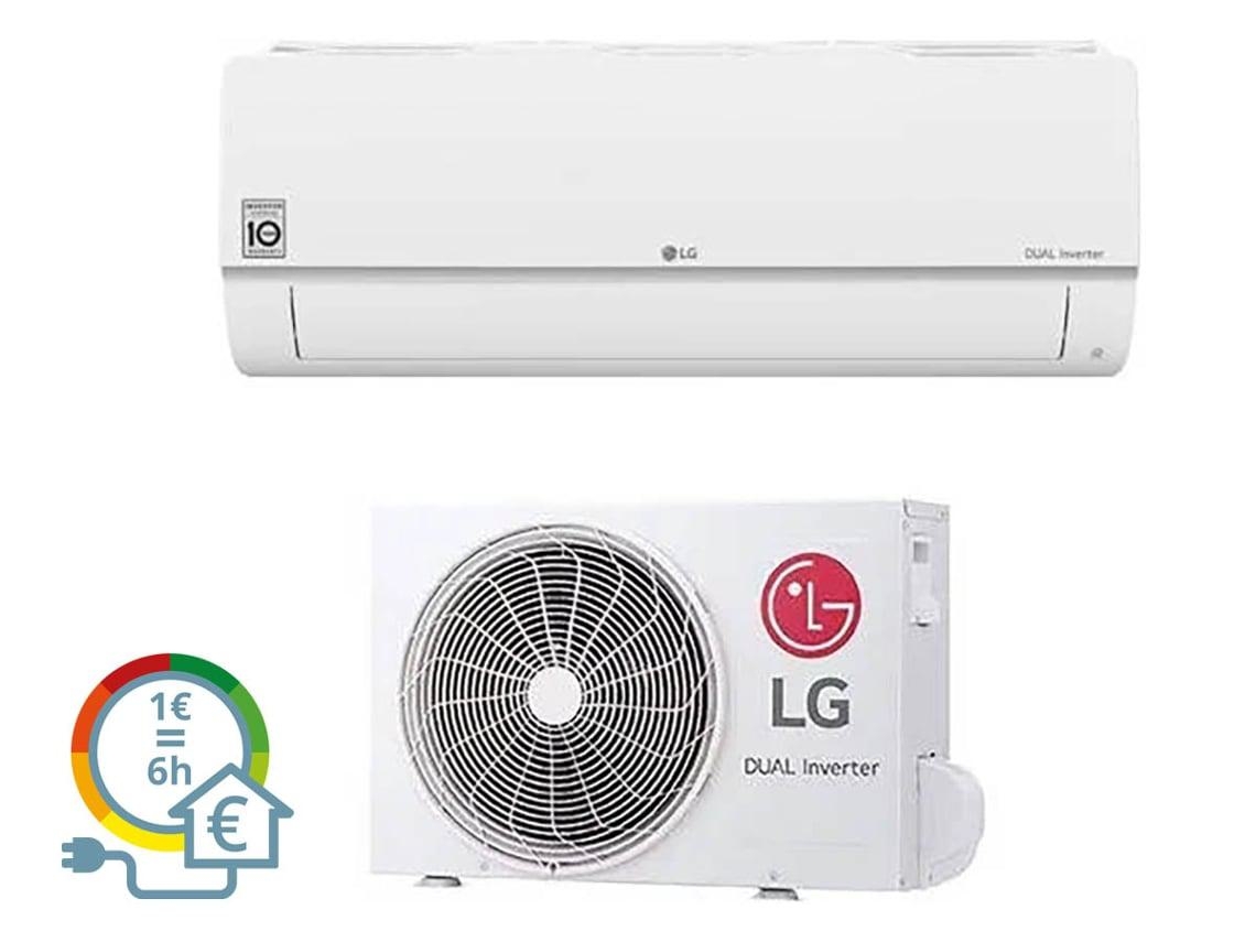 Ar Condicionado LG Standard Plus PC18SK (Outlet Grade B - 36 m² - 18000 BTU - Branco)