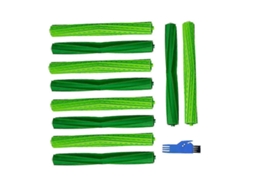 Escovas De Borracha Multi-superfícies Duplas, Escova Rotativa Para Aspirador De Pó Robô S9/s9+ Plus 9150 9550