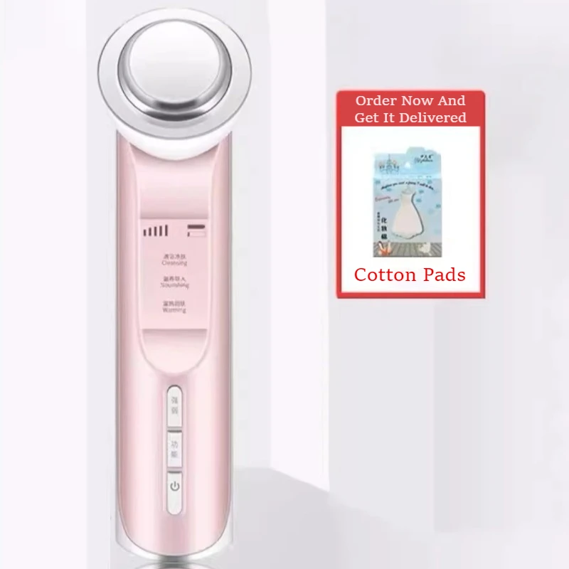 (rosa) Aparelho Portátil Multifuncional Para Cuidados Com A Pele E Beleza