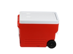 Bolsa Térmica Com Rodinhas 32l, Grande Capacidade, Portátil, Isolada, Com Rodas, Para Acampamento Ao Ar Livre, Carro Aquaforge