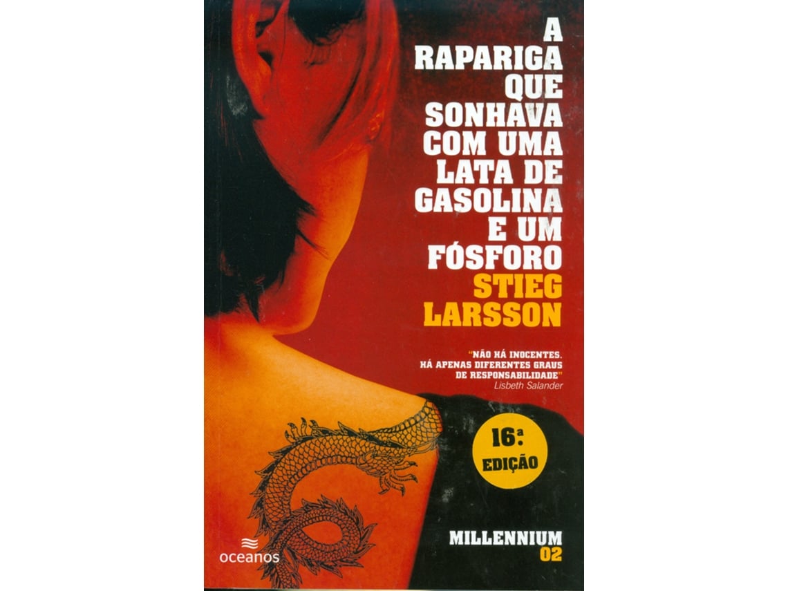 Livro A Rapariga Que Sonhava com Uma Lata de Gasolina e Um Fósforo