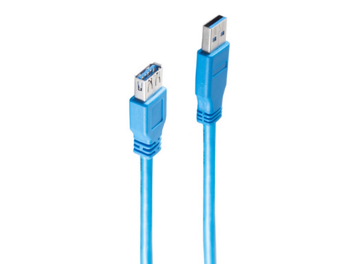 Cabo SHIVERPEAKS Basic-S Usb 3.0 Plugue a Acoplador A