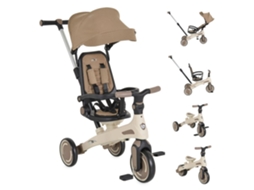 Byox Juno Evolutionary Triciclo Multifuncional 4 Em 1 Com Controlo Parental - Brown
