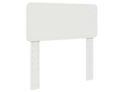 Cabeceira branca MAISON EXCLUSIVE em madeira tratada, 75 cm