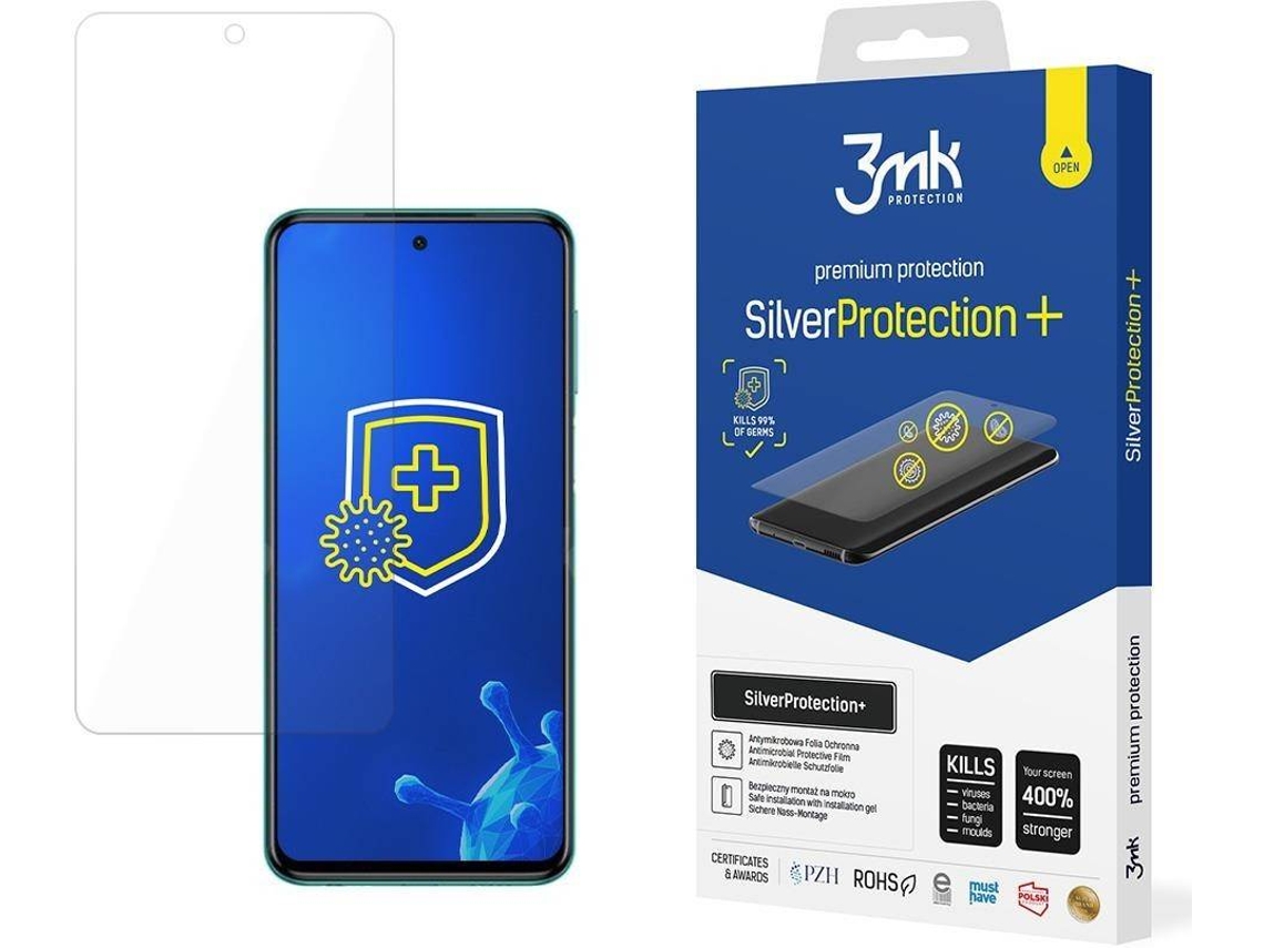 Película Vidro Temperado Xiaomi Redmi Note 9S 3MK Antibacteriana