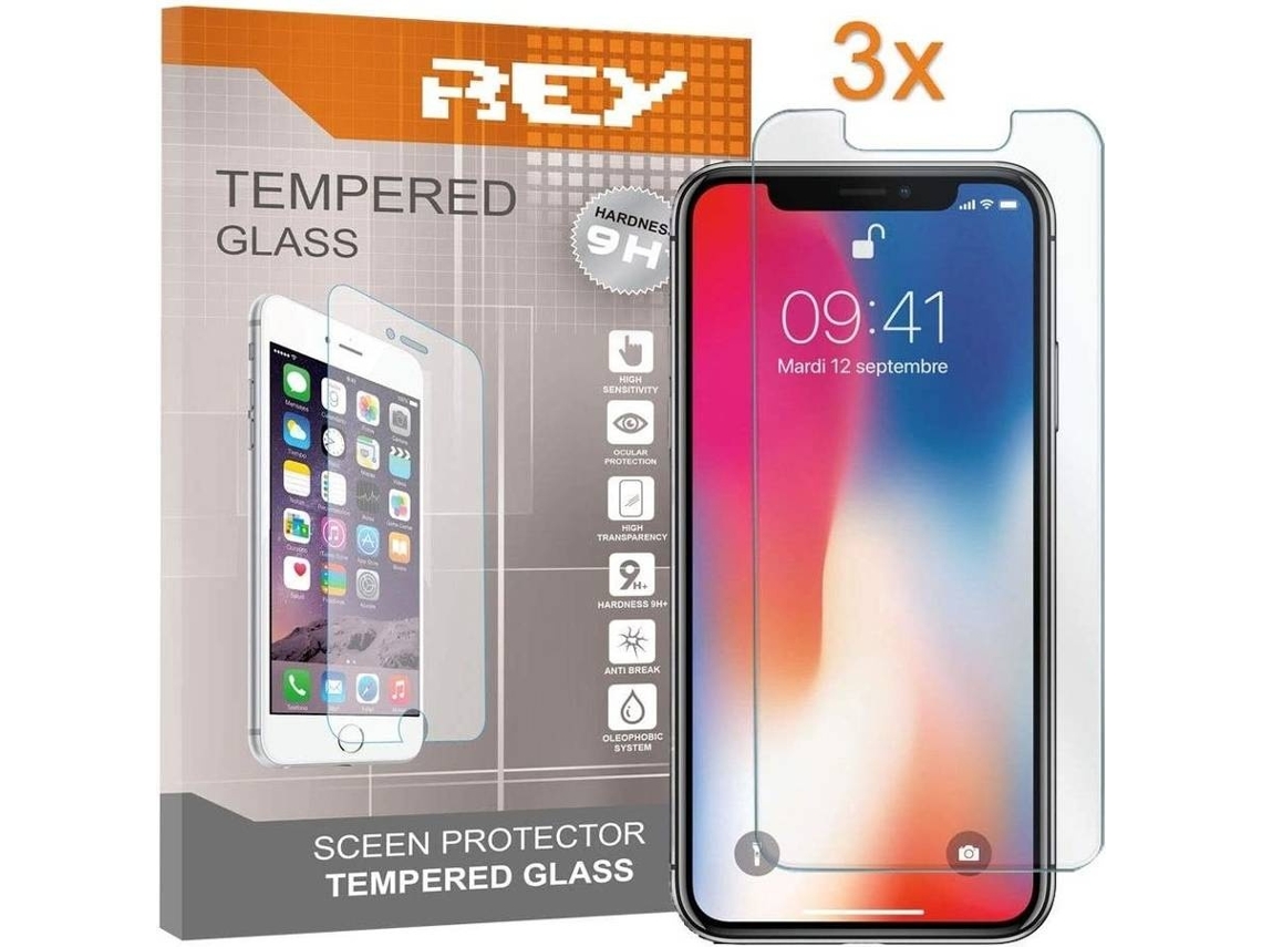 Película De Ecrã Vidro Temperado Para Iphone Xs Max Elysve