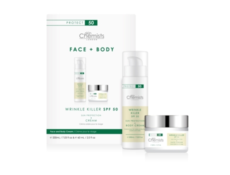Creme Corporal Spf 50 + Hidratante Diurno Spf 50