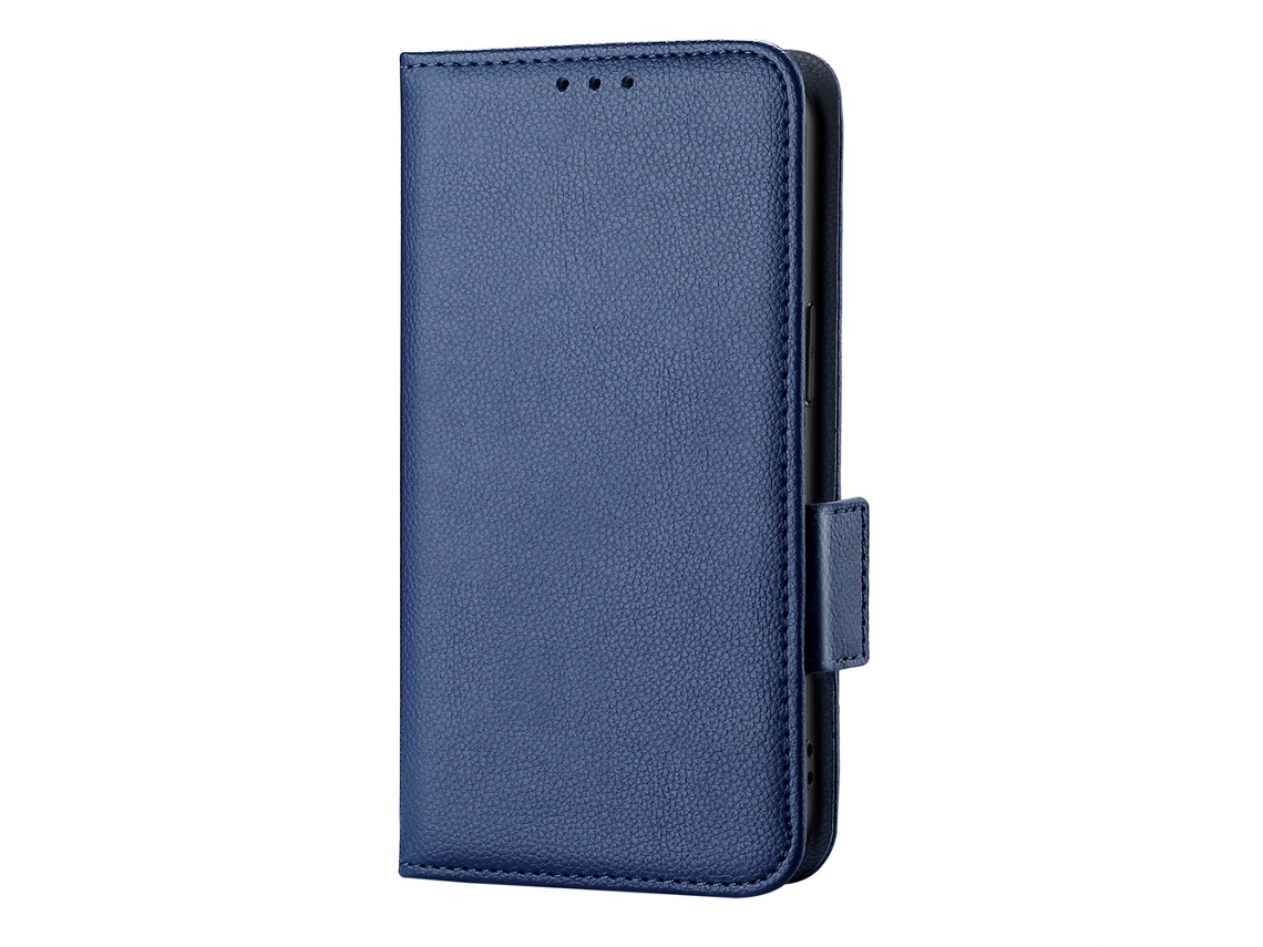 Capa Para Celular Em Couro Com Estampa De Lichiaazul Escuro - Redmi Note 15 Pro Plus 5g