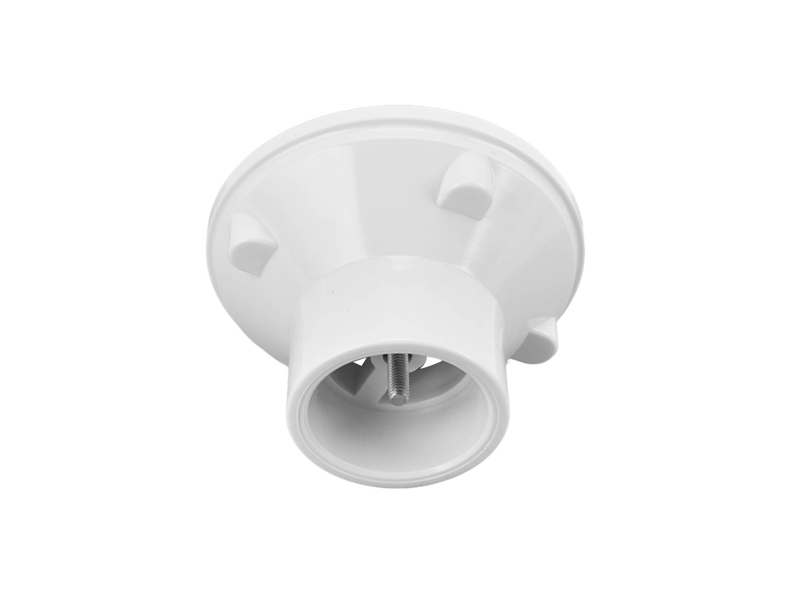 Dreno De Piscina Com Ajuste De Parafuso Material Abs Branco Fácil Substituição