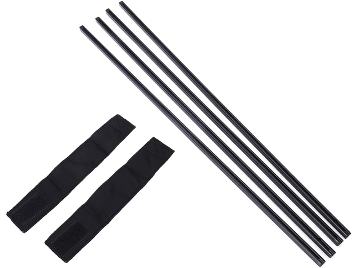 Cortinas Laterais Para Carro, 2 Peças, 50x39 Cm, Tecido Preto, Elástico, Proteção Uv