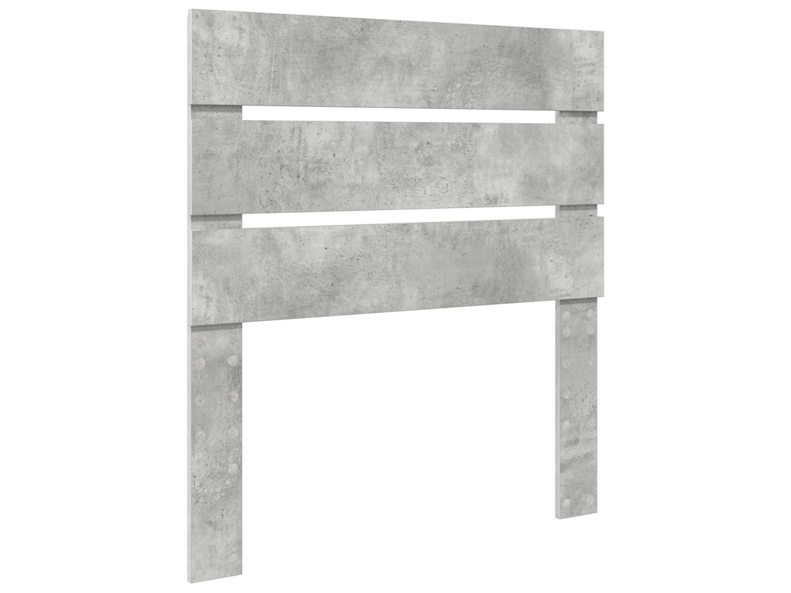 Cabeceira Cinzento MAISON EXCLUSIVE em Madeira Processada 90 cm