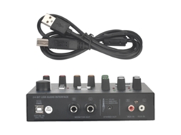 Interface De Áudio, Gravação 24 Bit, Alimentação Phantom De 48v,uc88 Oem