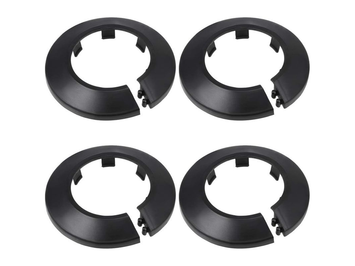 Tampa Decorativa de Tubo de Plástico PP para Tubulações de Água, 43mm, 4 Peças S/MARCA