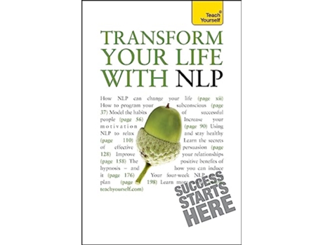 Livro Transform Your Life with NLP Teach Yourself de Paul Jenner (Inglês)