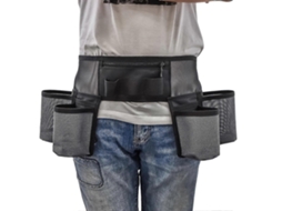 Kit de Limpeza Bolsa Cintura Ferramentas Jardim Mandil com Bolsos Suprimentos Limpeza Casa Caddy