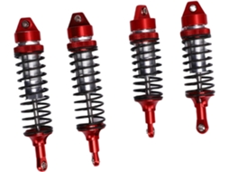 Kit Rc para Slash 4x4, 2 pares de Amortecedores Dianteiros e Traseiros em Liga de Alumínio SFUSHOS
