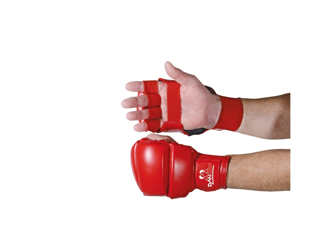 Luvas para Ju-Jitsu DANRHO (Unissexo - Vermelho - L)
