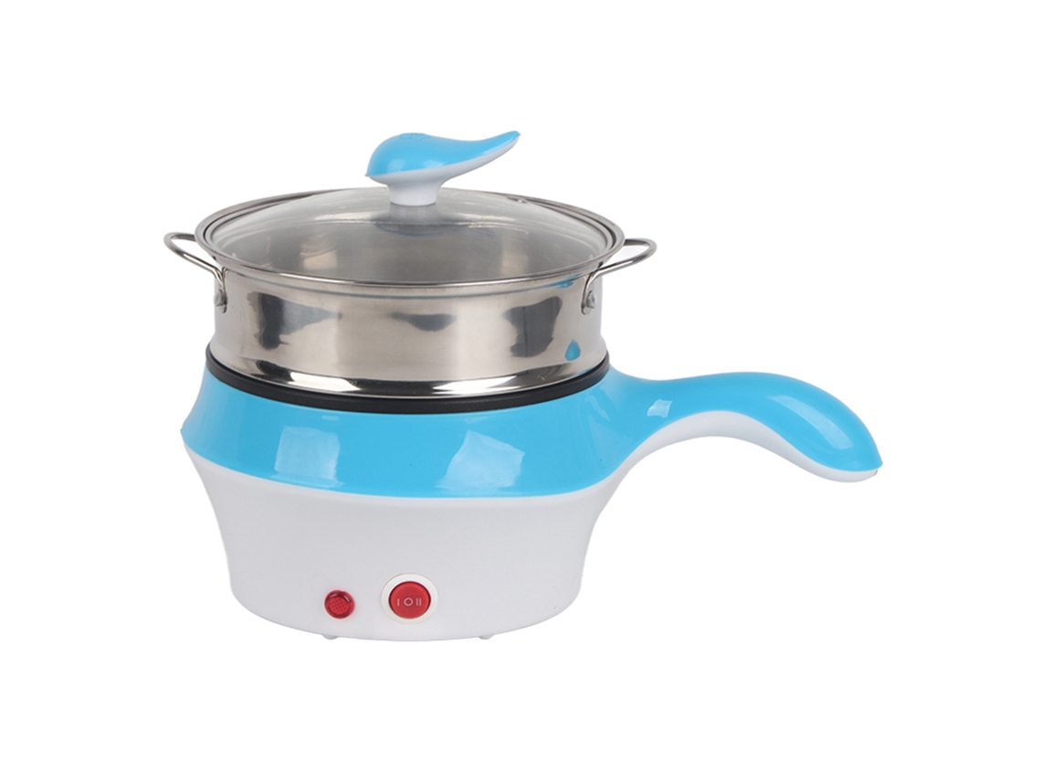 Panela Elétrica Mini 1,5L, 450W, Antiaderente, 2 Velocidades | S/MARCA