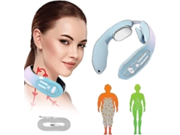 Massageador De Pescoço Para Coluna Cervical, Ombros E Pescoço Amassador, Protetor, Elétrico Inteligente Aquaforge