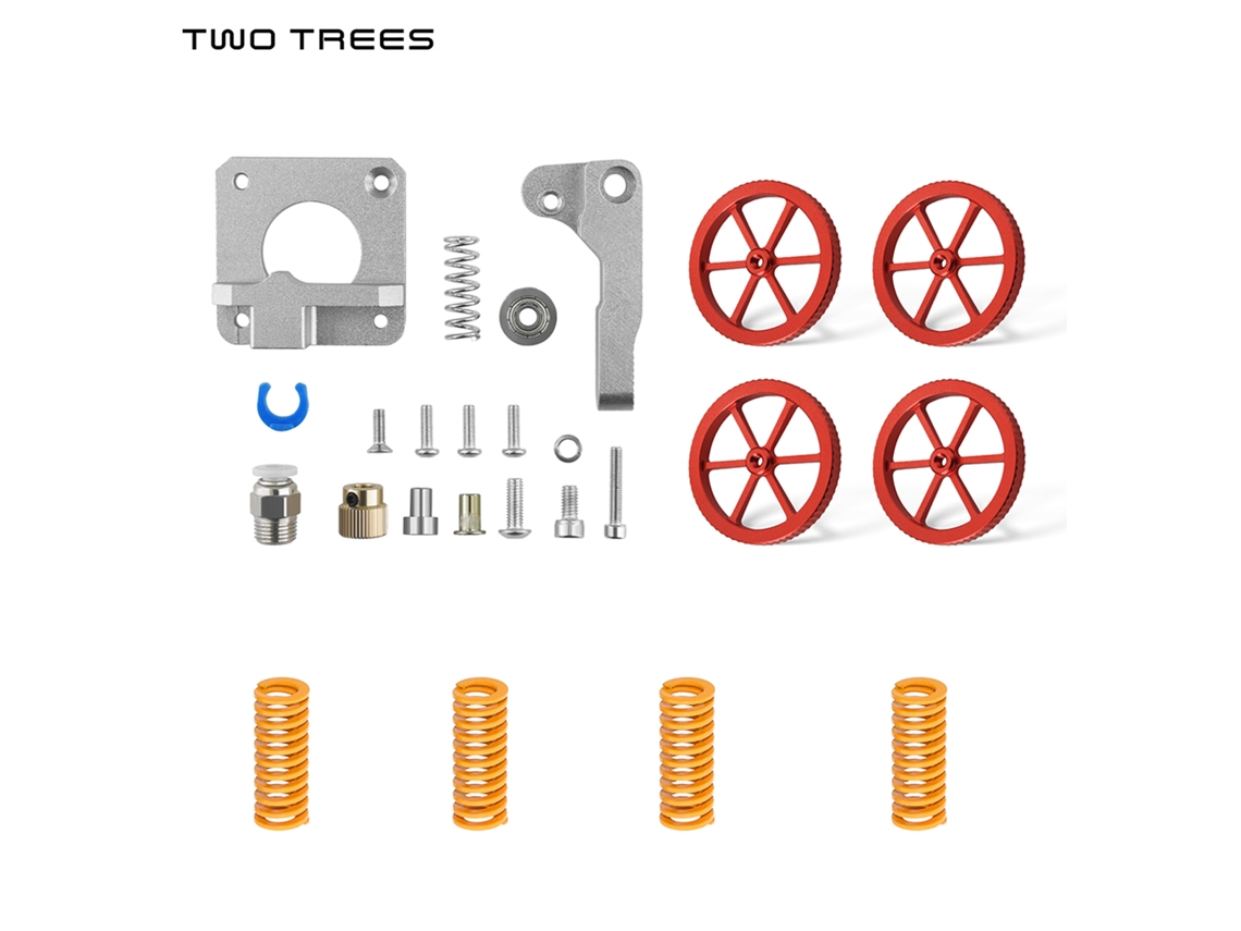 Peças De Impressora 3d: Extruder Metal E Porcas De Nívelamento Para Creality Ender-3/pro, Cr-10 Series