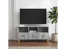 Vidaxl Gabinete para Tv Sonoma Cinza 102 X 34,5 X 50 Cm