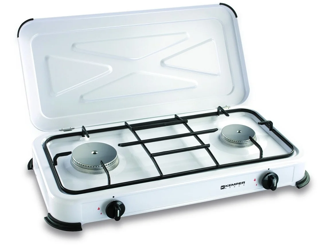 Fogão a Gás Portátil KEMPER 2 Queimadores 104981