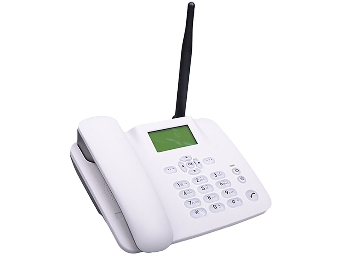 Telefone Residencial Com Suporte Para Cartão Sim 4g/5g, Telefone Gsm Sem Fio Para Escritório E Residência Brilvibera