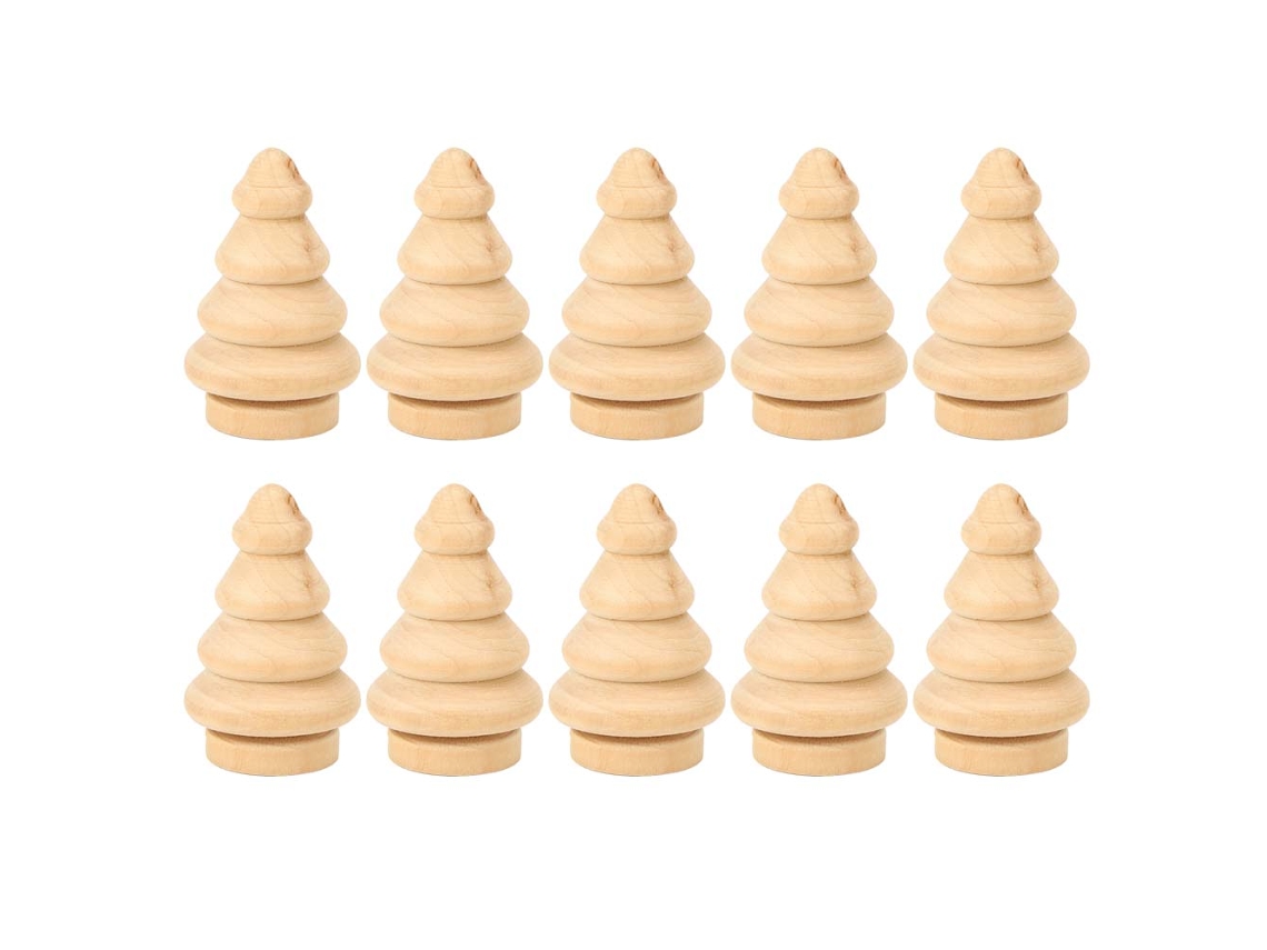 10pcs Madeira de Cerejeira Chinesa para Pintura e Arte | S/MARCA
