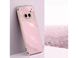 Capa Para Celular For Nothing Phone 2a Xinli Straight Edge 6d Electroplate Tpu