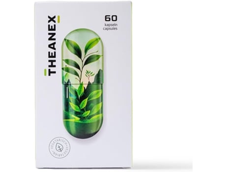 Fórmula original com pó de matcha, pó de spirulina, L-carnitina, L-arginina e garcinia cambogia, 60 cápsulas THEANEX
