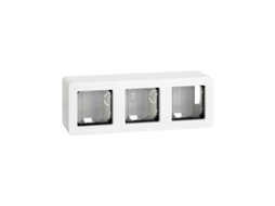 SIMON 27 Caja Superficie para 3 Elementos 27831-35