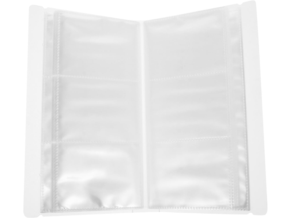 Aboofan Álbum Transparente Para Cartões Postais E Ingressos Classeur De Rangement Léger Et Résistant