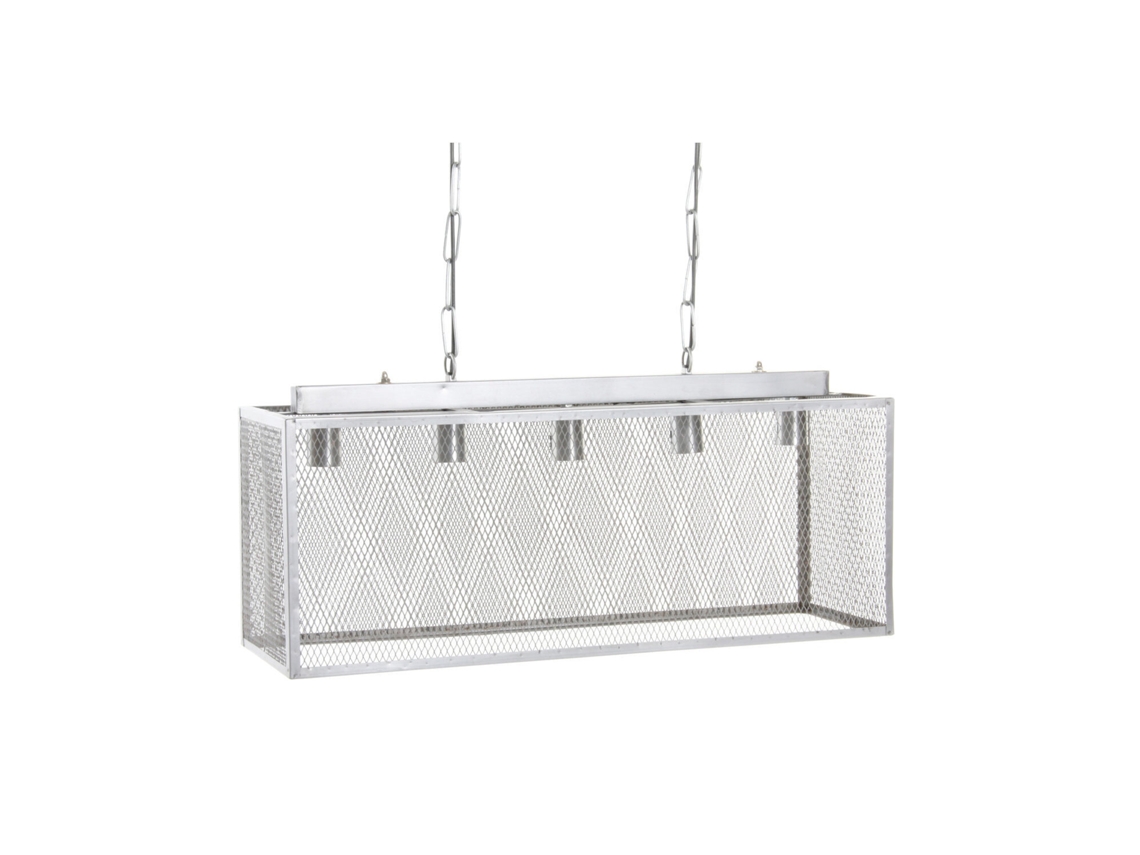 Luminária de Teto em Metal Cinza, 79x26x120cm ALEXANDRA HOUSE LIVING