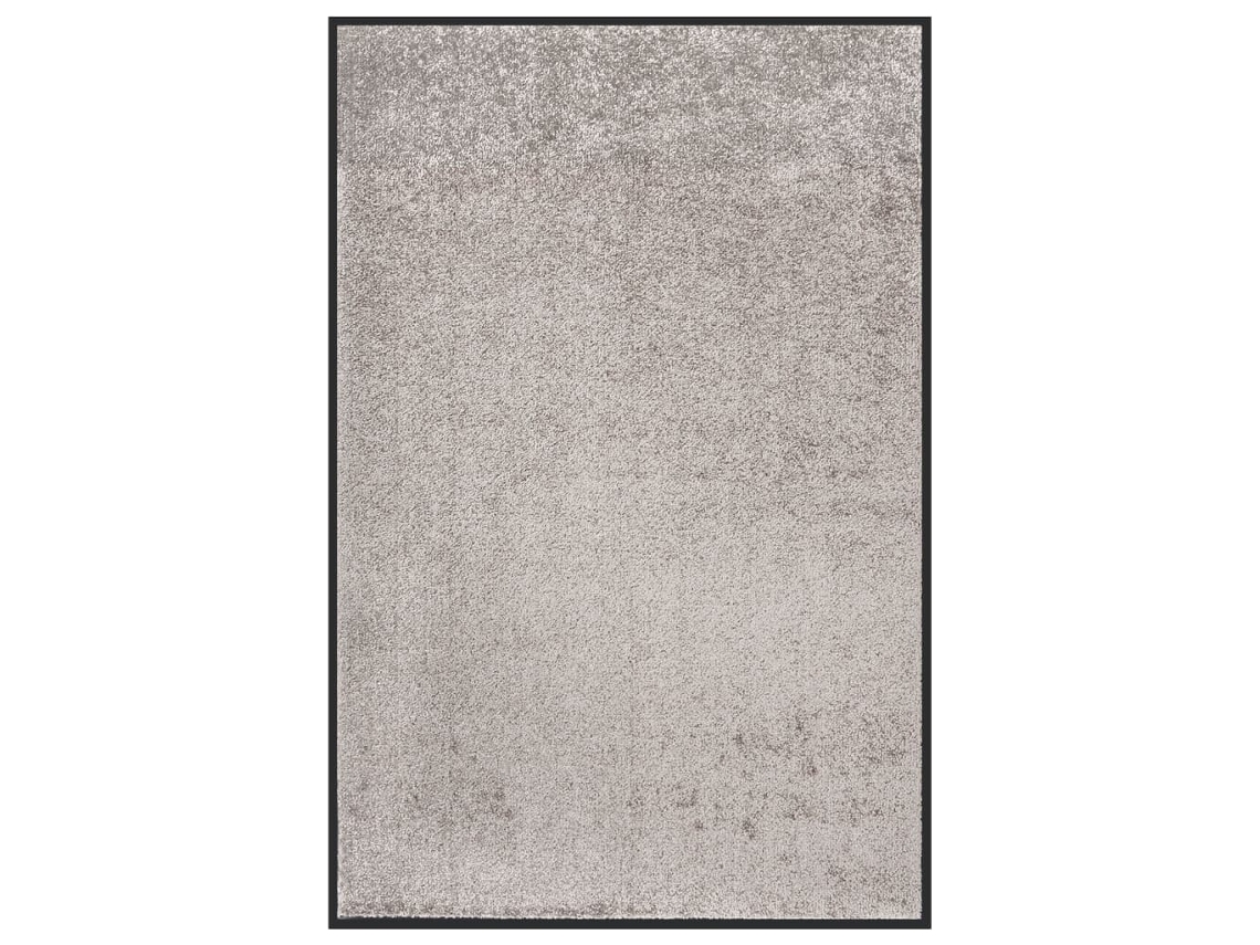 Vidaxl Tapete De Porta 80x120 Cm Cinzento