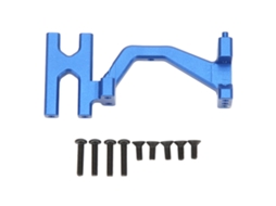 Suporte de Servo de Direção em Liga de Alumínio, Resistente à Desgaste, Leve, para Losi Baja Rey 1/10 4wd, Azul Escuro S/MARCA