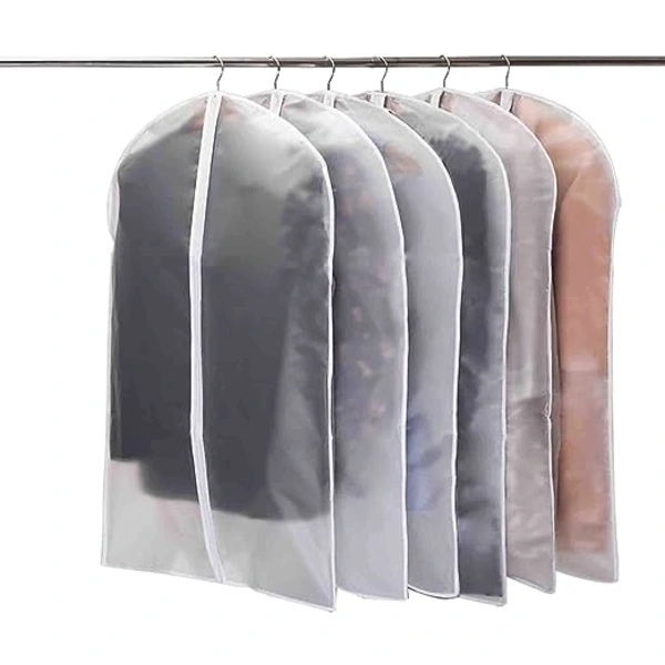 /ea/pacote Com 6 Capas De Roupa Com Zíper Para Armazenamento De Roupas