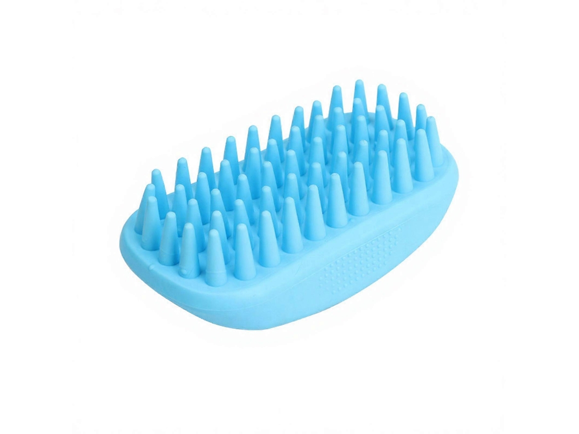 Escova Banho Pet Remove Pelos Cabo