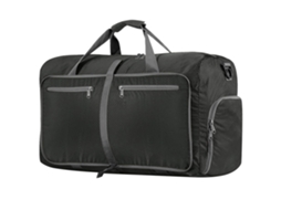 Mala de viagem dobrável leve tipo bolsa lona ideal para pernoites academia esportes AQUAFORGE