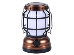 Lanterna Solar Para Acampamento, Lanterna Led Para Acampamento Com Banco De Energia De Emergência Piscante E Luz Suspensa ( Olysi Shop